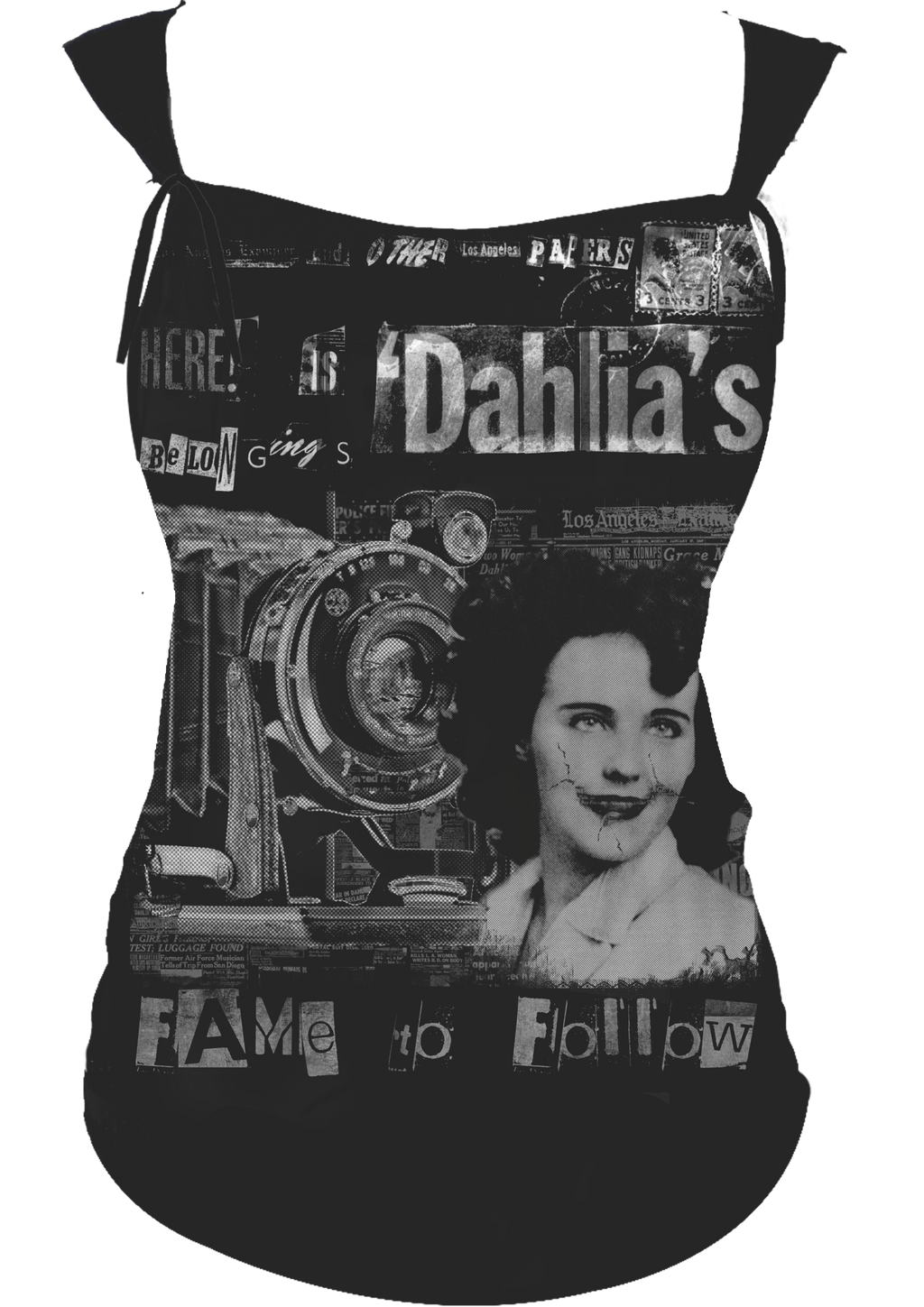 Black Dahlia Rocker Tee - Se7en Deadly