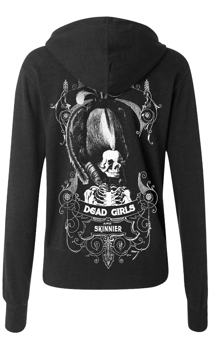 Dead Girls Are Skinnier Hoodie - Se7en Deadly