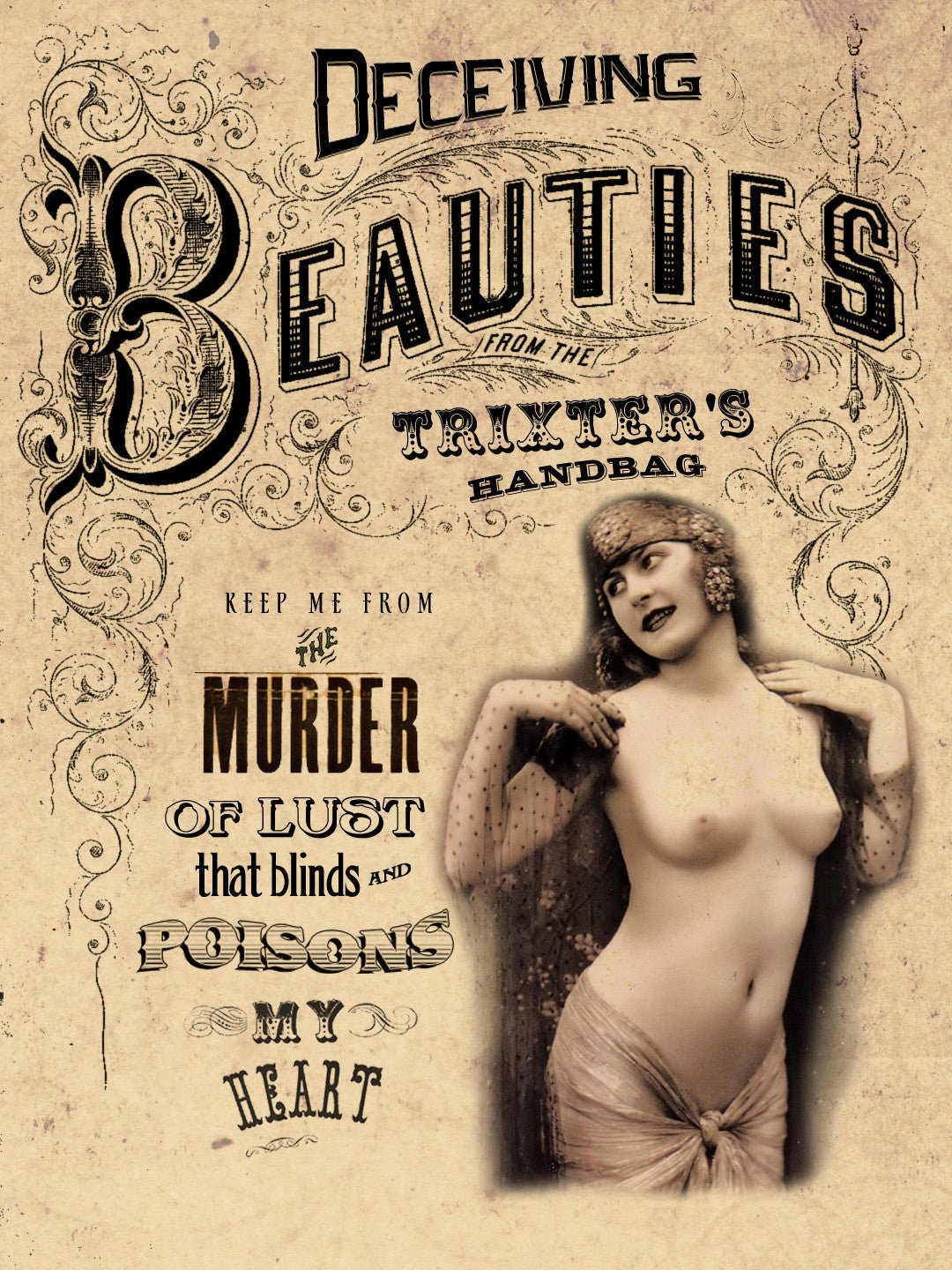 Deceiving Beauties Art Print - Se7en Deadly