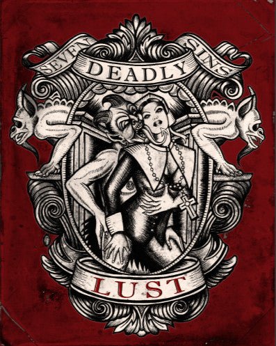 Lust Art Print - Se7en Deadly