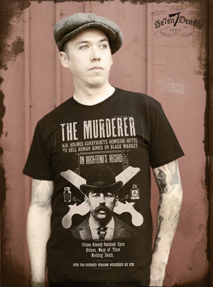 Mens H.H. Holmes Murderer Tee - Se7en Deadly
