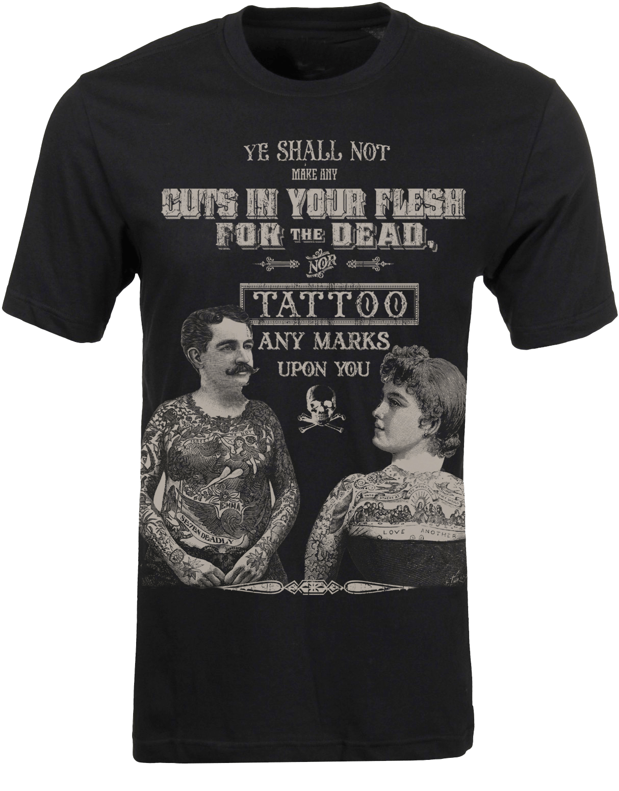 Mens Tattoos for the Dead Tee - Se7en Deadly