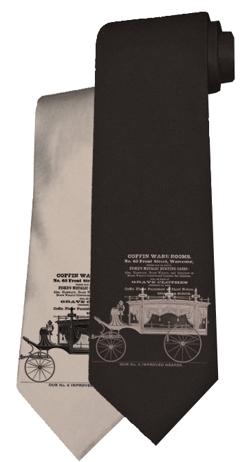 Old Funeral Coach Necktie - Se7en Deadly