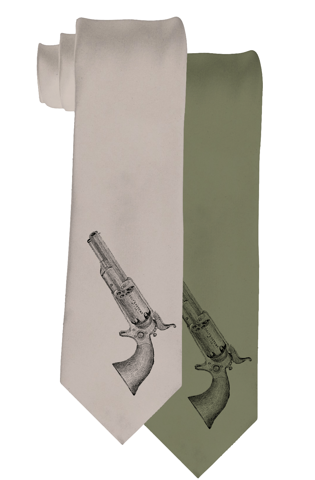 Old Revolver Necktie - Se7en Deadly