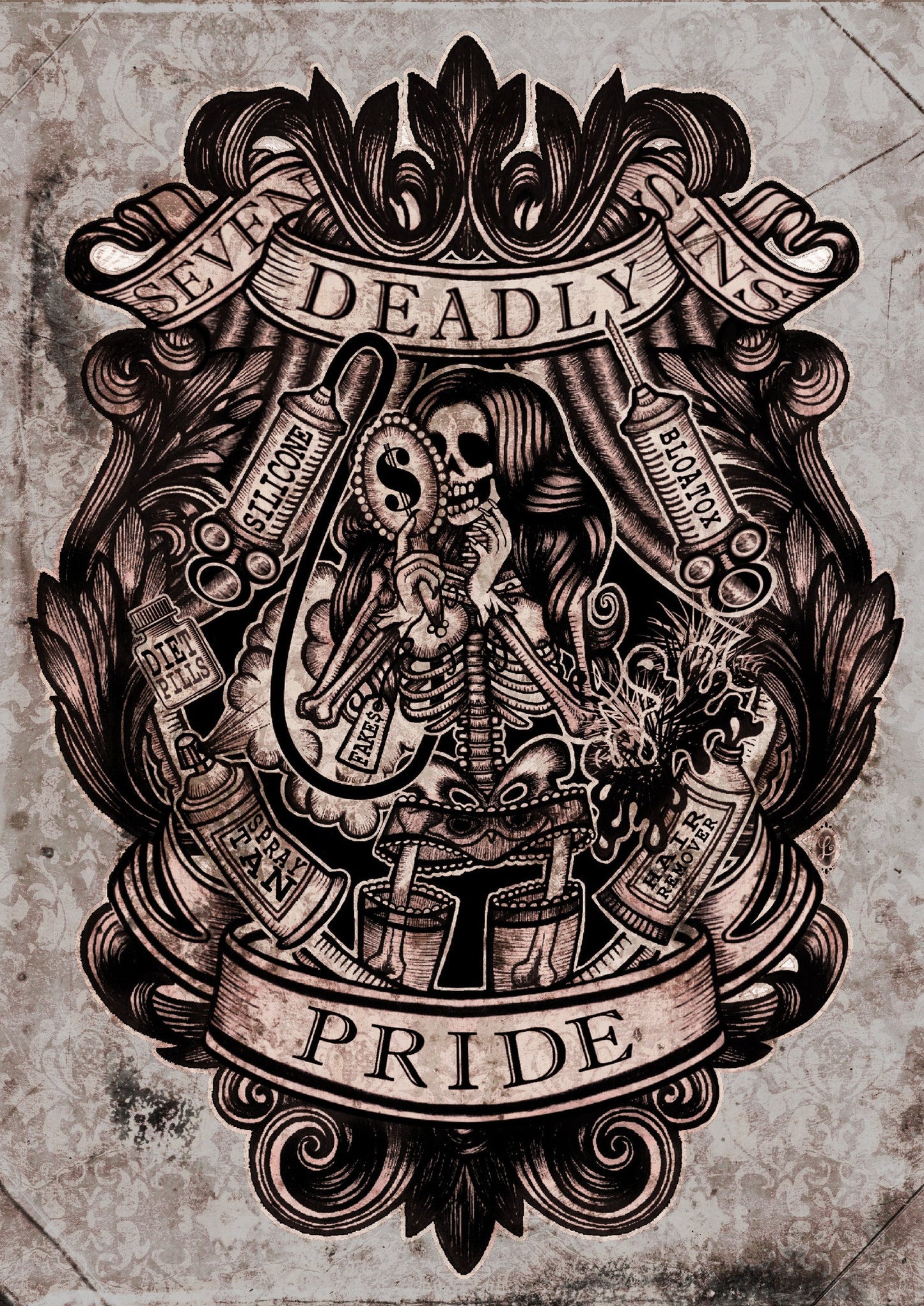 Se7en Deadly Sins Art Print Set - Se7en Deadly