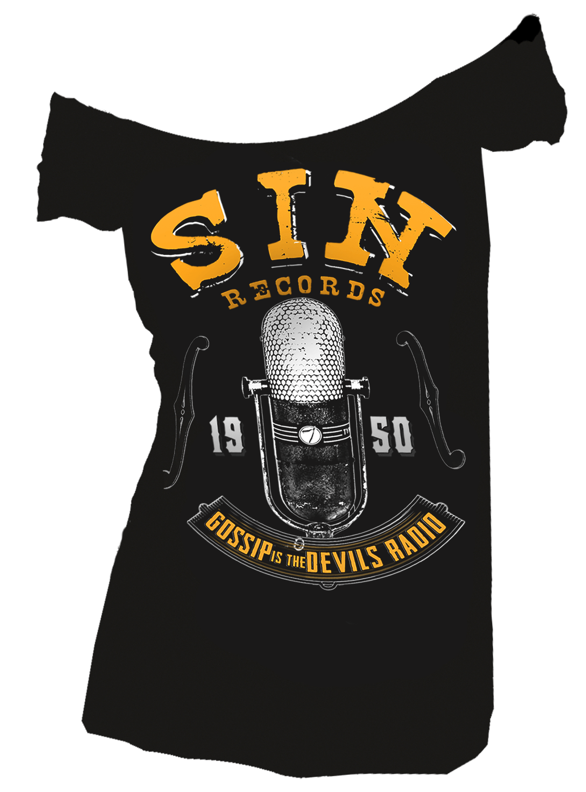 Sin Records Off Shoulder - Se7en Deadly