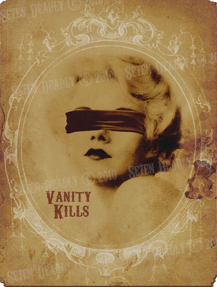 Vanity Kills Art Print - Se7en Deadly