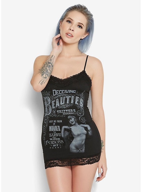 Womens Deceiving Beauties Cami - Se7en Deadly