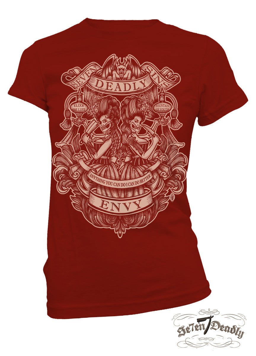 Womens Envy Tee - Se7en Deadly