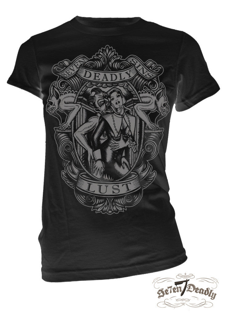 Womens Lust Tee - Se7en Deadly