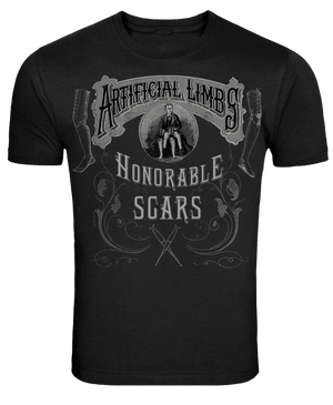 Honorable Scars-Artificial Limbs Mens Tee - Se7en Deadly