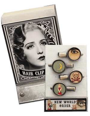 Masonic Match Book Hair Clips - Se7en Deadly