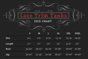 Medical Chart Lace Cami Gray - Se7en Deadly