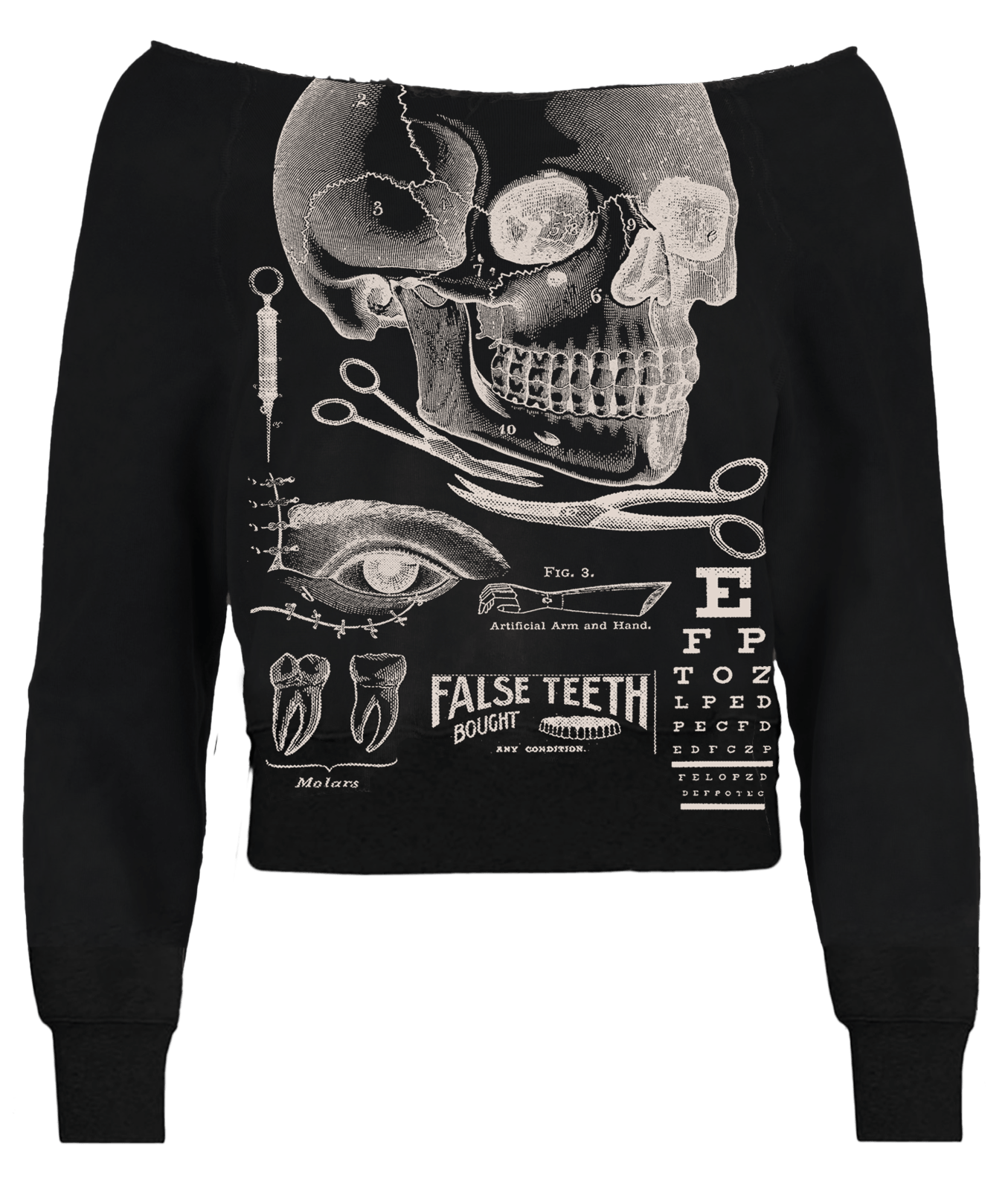 Medical Chart Sweatshirt - Se7en Deadly