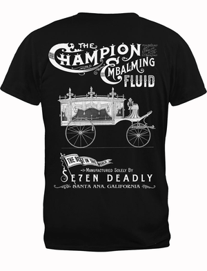 Mens Embalming Fluid Tee - Se7en Deadly