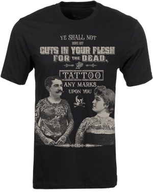 Mens Tattoos for the Dead Tee - Se7en Deadly