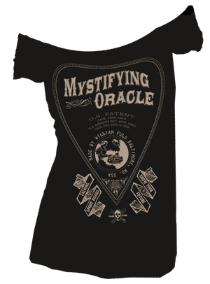 Mystifying Oracle Off Shoulder Tee - Se7en Deadly
