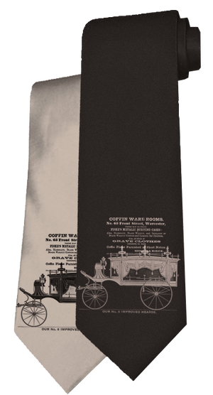 Old Funeral Coach Necktie - Se7en Deadly