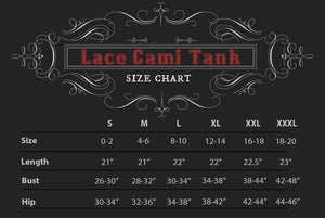 Ouija Oracle Lace Cami - Se7en Deadly