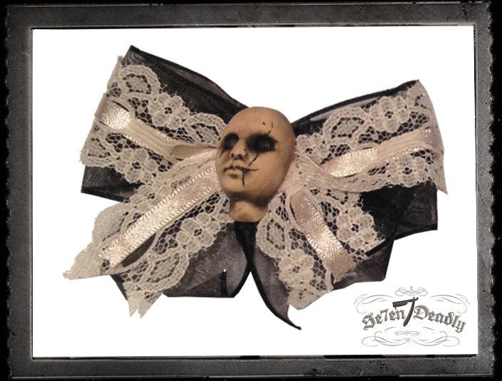Repent Creepy Doll Bow - Se7en Deadly