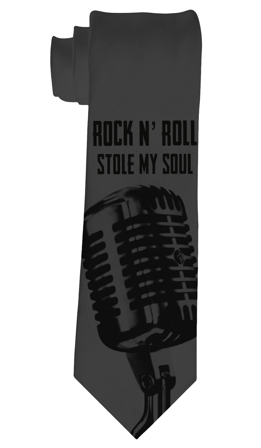 Rock N Roll Stole My Soul Necktie - Se7en Deadly