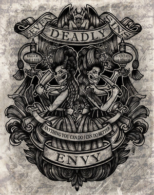 Se7en Deadly Sins Art Print Set - Se7en Deadly