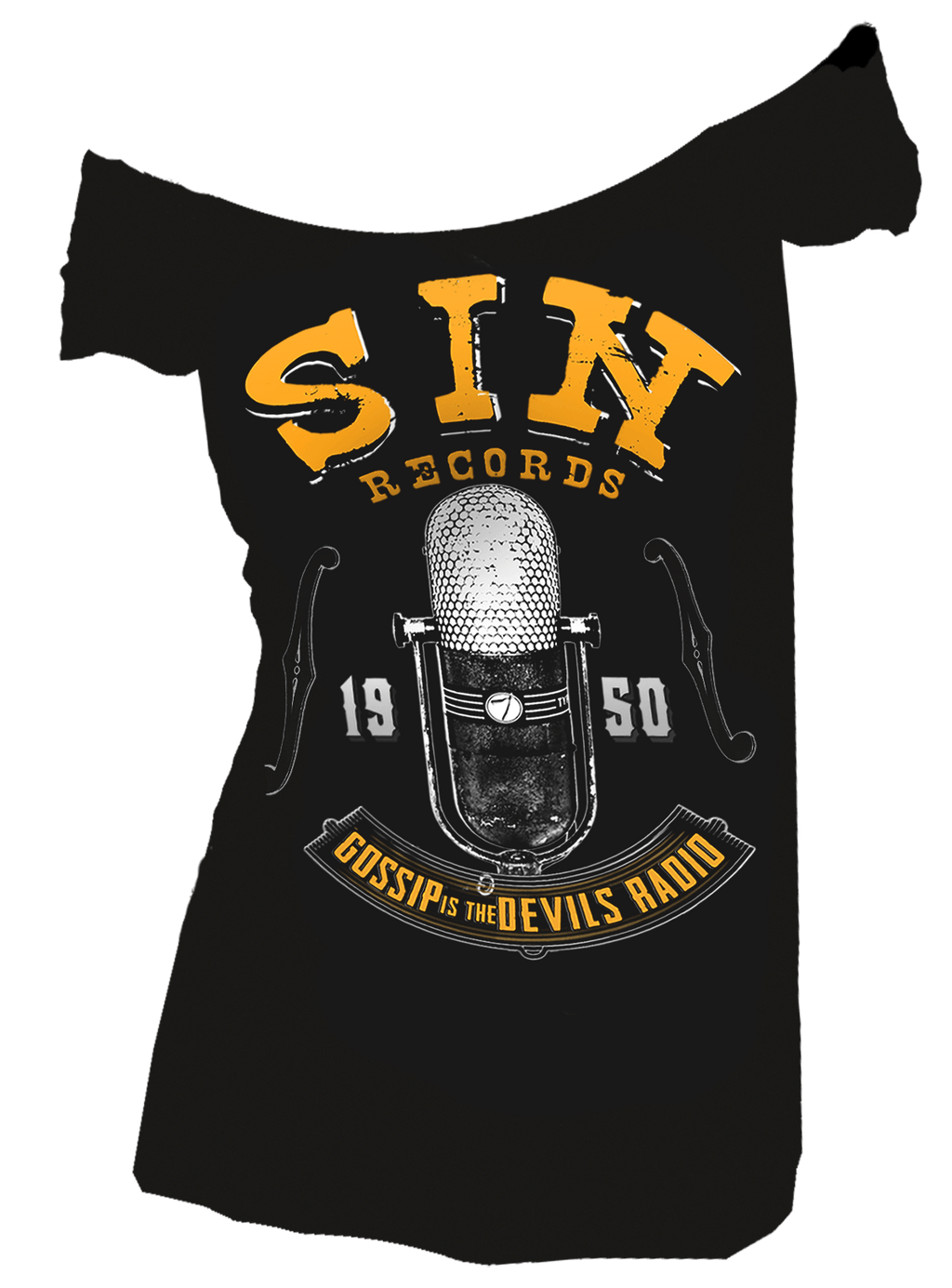 Sin Records Off Shoulder - Se7en Deadly