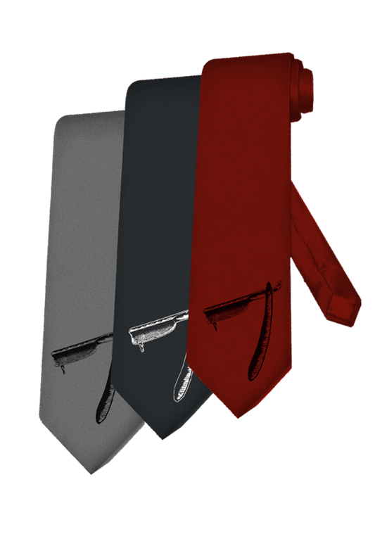 Straight Razor Necktie - Se7en Deadly