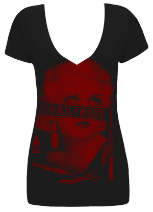 UnHoly-Wood V-Neck Tee - Se7en Deadly
