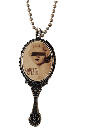 Vanity Kills Mirror Necklace - Se7en Deadly